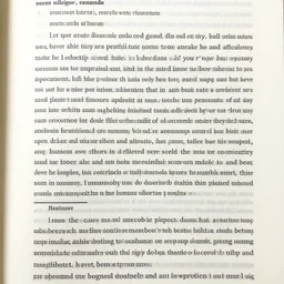 a page of text