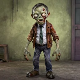 mr bean zombie, rotten, flesh, bones, horror