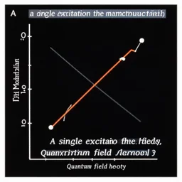 a single excitation of the electromagnetic field, quantum field theory