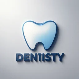 dentistry logo, concept art, octane render
