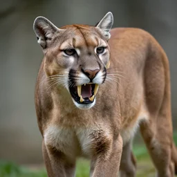 award winning nature photo of a saber tooth big cat, sabor_tooth_feline, Smilodon, Smilodon, Smilodon, long fangs, very long fangs, saber toothed, predator, big cat, ice age, detailed fur, zoo photography, National Geographic, HD,