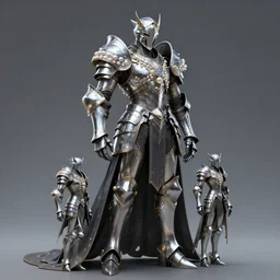 full body digital painting of a futuristic dark king seraphim knight, in a pearl armor magicpunk chrome body sculpted intricate armor. big medium small details, reflect 8 k uhd, unreal engine, octane render in the artstyle of finnian macmanus, john park and greg rutkowski