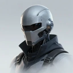 combat ninja cyborg designed by jony ive, warframe art, detailed helmet, portrait, cyberpunk 2 0 2 0 manual, by steampoweredmikej, by tim bradstreet, inktober, ink drawing, black and white, coloring pages, manga, highly detailed