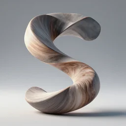 3 d render of mobius strip