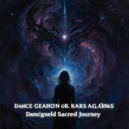 facing the evil darkness dark star galactic nebular astral realm sacred journey in oil painting, trending on artstation, award winning, emotional, highly detailed surrealist art