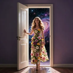 mary elizabeth winstead ramona flowers entering a door to a cosmic dimension