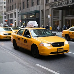chrome new york taxi