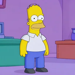 Carl Bildt as a character in The Simpsons