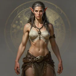 barbarian woman, accurate anatomy, only two hands, highly detailed, digital painting, artstation, concept art, smooth, sharp focus, illustration, Unreal Engine 5, 8K, art by ross tran and greg rutkowski and alphonse Mucha