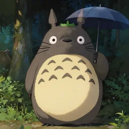 photograph of totoro from my neighbor totoro, hyper realistic, hyperdetail, award winning, lifelike, 24mm f/1.4