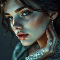 ultra detail, gorgeous female, professionally retouched, soft lighting, wide angle, 8 k high definition, intricate, elegant, art by rik oostenbroek