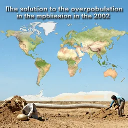 the solution to the overpopulation in the world