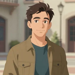 9 0 s guy by jamie hewlett and artgerm, cel shading, toon shading, detailed,