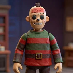 Claymation Freddy Krueger