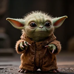 hamster yoda, movie still, star wars, cinematic, sharp focus, cinematic grain, cinematic lighting, 8 k