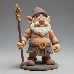 8 5 mm f 1. 8 photograph of a claymation sculpture warrior dwarf, highly detailed sculpey diorama, by erwin olaf, smooth, sharp foccus, commercial photography, fashion shoot