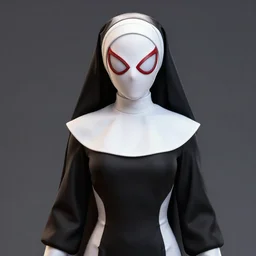 spider man as a nun