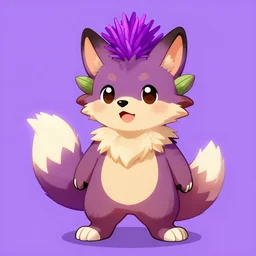 thistle furry fursona adorable art trending on thistle artstation thistle perfect