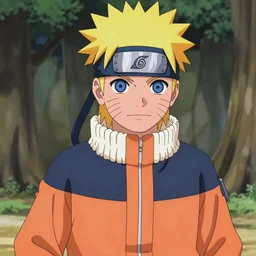 modern anime art martin freeman as naruto!! in naruto