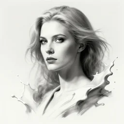 lovely adult woman character portrait, by hr giger, highly detailed, dynamic shadows, 4 k, splash art