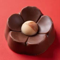 a chocolate flower