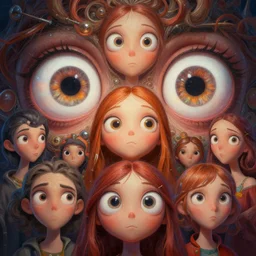 epic professional digital art of hungry eyes, broad lighting, painted, intricate, detailed, cheery, fun, cool, by leesha hannigan, wayne haag, reyna rochin, ignacio fernandez rios, mark ryden, iris van herpen,, epic, stunning, gorgeous, much wow, much detail, cinematic, masterpiece.