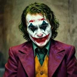ezio auditore as the joker, 8 k, very detailed, very intricate,
