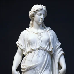 a greek statue, vaporwave