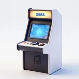 a sega genesis shaped arcade
