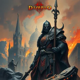 diablo. highly detailed, digital painting, watercolor, soviet realism, engraving, artstation, concept art, smooth, sharp focus, vivid grunge, manga, illustration, unreal engine 5, 8 k, art by bilibin and kuvshinov and malevich and mucha