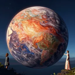 the universe is a spheroid region 7 0 5 meters in diameter, kauai springtime, sunlight study, art nouveau, by rachel ruysch and ( ( ( ( ( lisa frank ) ) ) ) ) and ( ( ( ( ( hans zatzka ) ) ) ) ), 8 k, extreme detail, sharp focus, octane render