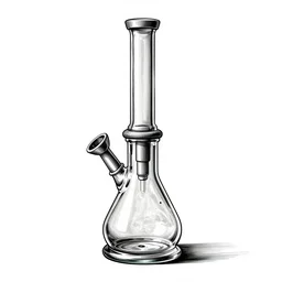 a majestic futuristic expensive glass bubbler percolator water bong, two point perspective, furniture, high details, bold line art, by vincent di fate and joe fenton, inking, etching, screen print, masterpiece, trending on artstation, sharp, high contrast, hyper - detailed,, hd, 4 k, 8 k