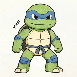 year 1 9 8 5!!! oversized head! mirage comics ninja turtle!!! jim lee!!! medium shot!! flat ink sketch by jim lee close up in the style of jim lee, comic book 1 9 8 5 ninja turtle by jim lee