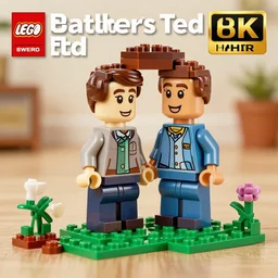 father ted lego playset, promotional photographs, high - detailed, award - winning, 8 k hdr