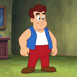 weird ed edison from maniac mansion