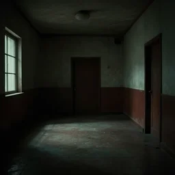 an empty liminal space, eerie and unsettling, the backrooms, dramatic lighting, smooth, sharp focus, 8 5 mm lens, dof, detailed, intricate