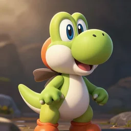 beautiful portrait of a pokémon trainer who looks like Yoshi , character design by Ross Tran,  detailed, soft lighting