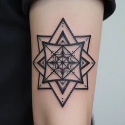 geometrical tattoo, n 5
