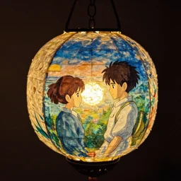 turkish paper lantern, fanoos, scutari, low light, trending on pixiv fanbox, painted by greg rutkowski makoto shinkai takashi takeuchi studio ghibli