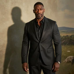 Idris Elba playing James Bond