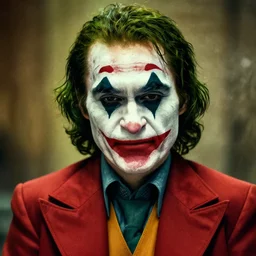 portrait of willem dafoe as the joker, portrait photography, art by makoto shinkai and peter elson, bernie wrightson