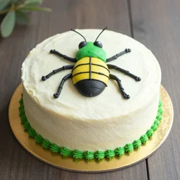 photo of an insect - flavored cake