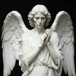 portrait of angel of death, ww1 photo, grainy, high detail, high resolution,