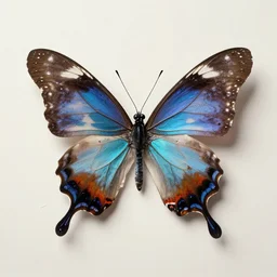 a butterfly made of shattered hopes