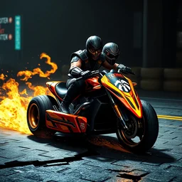 mortal kombat 1 1 kart, motorcycle