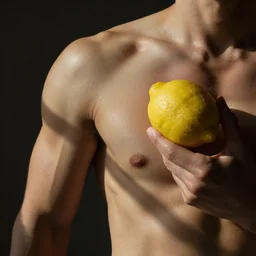 lemon with muscle