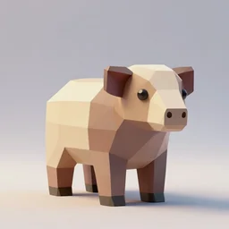 3D Low Polygon Animals