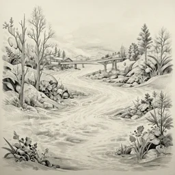 the great flood, concept art, trending on artstation, wlop, ross draws, digital painting, mixed media, intricate details