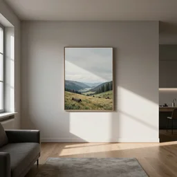 a minimal design Scandinavian apartment