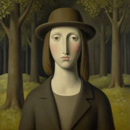beautiful painting by rene magritte, high detail, high resolution
